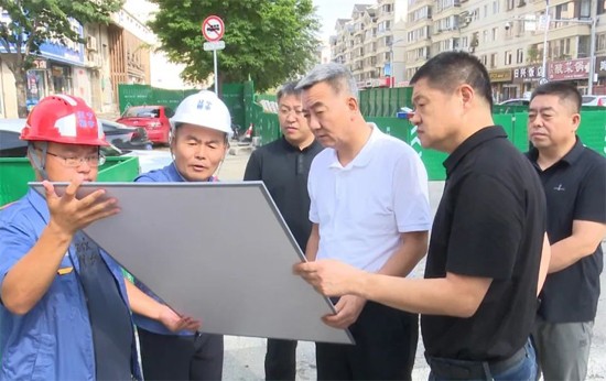县委书记刘明刚调研督导民生项目建设情况